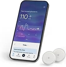 Lingo Continuous Glucose Monitor (CGM) & App (Pack of 2). Made by Abbott. Know The Impact of What You Eat. 1 biosensor Lasts up to 14 Days*. Works with iOS and Android. US Only.