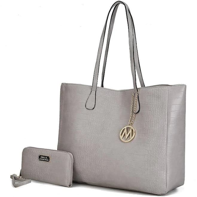 MKF Collection Sadie Oversized Tote & Wallet 2-pc. Set
