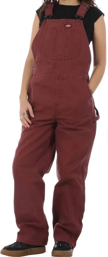 Dickies Women's Duck Canvas Bib Overalls
