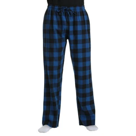 #followme Men's Buffalo Plaid Microfleece Pajama Pants