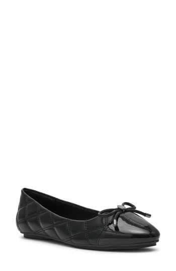 Anne Klein Leyton Cap Toe Ballet Flats