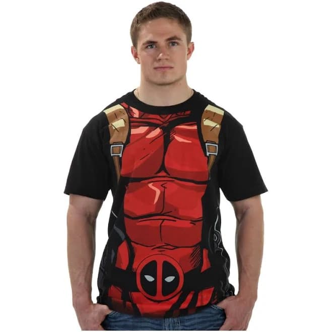Marvel Comics I Am Deadpool Costume T-Shirt