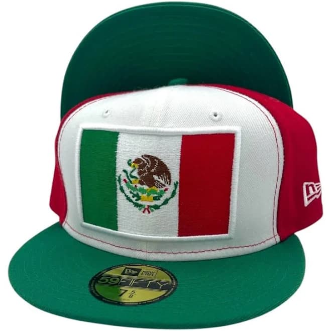 New Era Mexico Country Flag 59FIFTY Fitted Hat