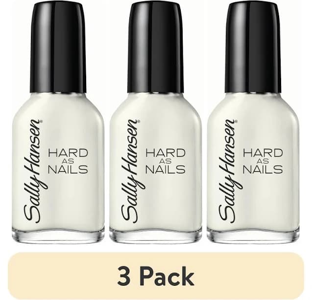 (3 pack) Sally Hansen Hard As Nails Nail Color, Hard To Get, 0.45 oz
