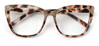 Cat Eye Large Framed Retro Reading Glasses Womans Spring Hinges 8 Colours DX88-+3.5-C2 - Walmart.com