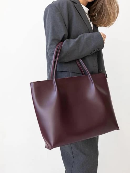 Personalized Leather Everyday Work Bag