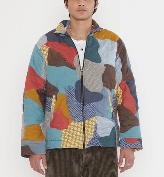 Jasmeet Quilted Patchwork Jacket