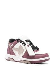 Off-White Out Of Office Leather Sneakers | Red | FARFETCH AZ