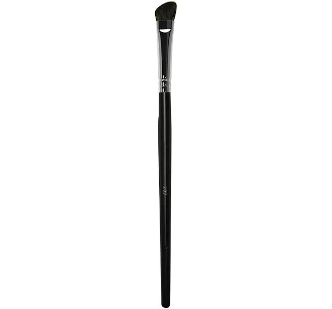 P Grey Makeup Brush No. 209 Bevel Eyeshadow Brush Soft Fluffy Gray
