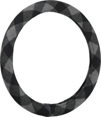 Bell Automotive Buffalo Plaid Steering Wheel Cover