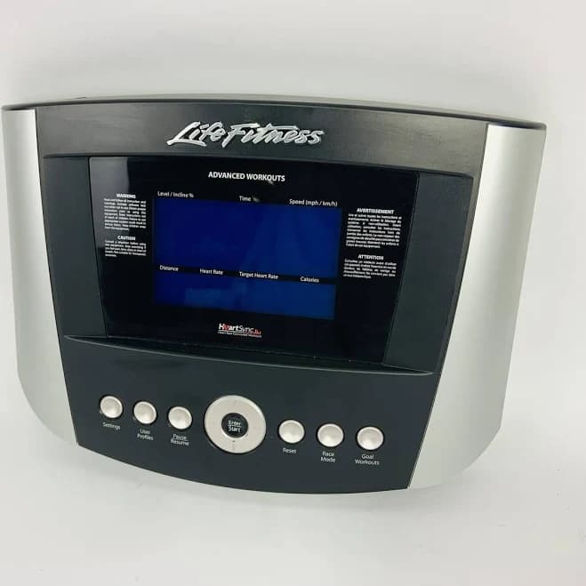 Life Fitness T3 F3 Treadmill Display Console Control Panel
