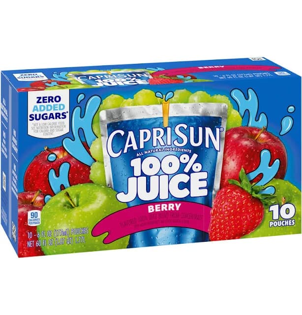 Capri Sun 100% Berry Juice