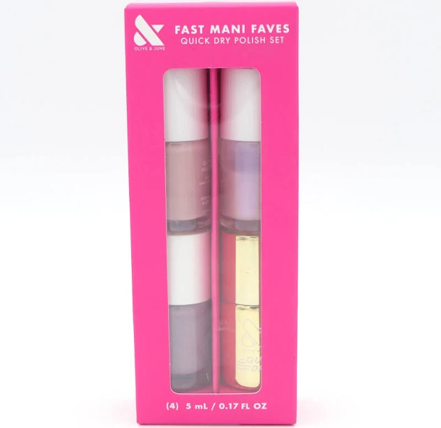 Olive & June Quick Dry Nail Polish Set