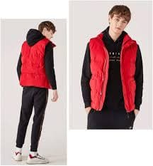 Amazon.com: Chaleco de moda para hombre, chaleco cálido para hombre, chaleco acolchado de poliéster para exteriores, grueso, a la moda, para invierno, ligero, acolchado, cuello alto, chaqueta sin mangas, chaleco : Ropa,