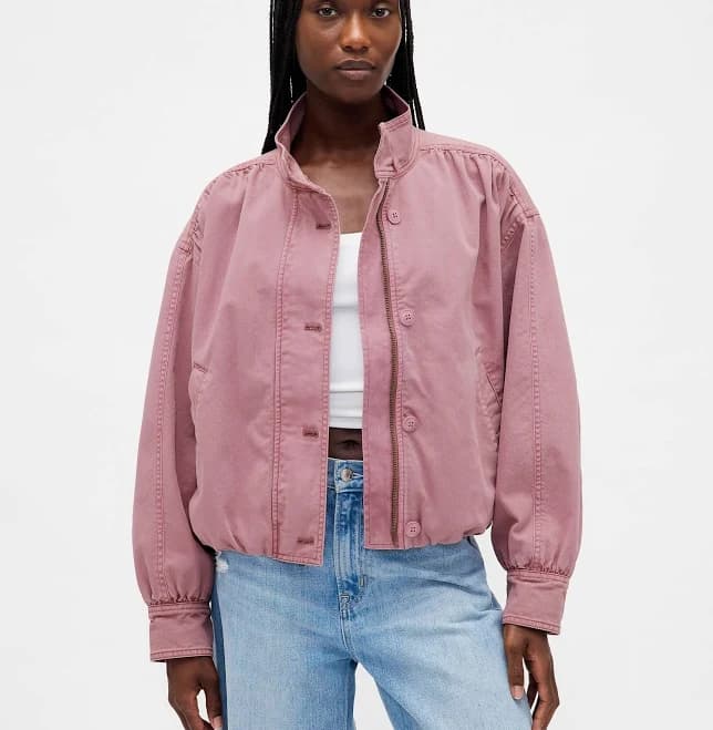 Gap Women's Twill Bubble Jacket