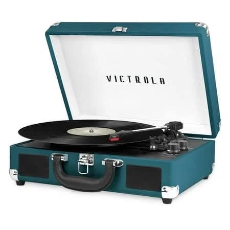 Victrola Journey Bluetooth Suitcase 3 Speed Turntable
