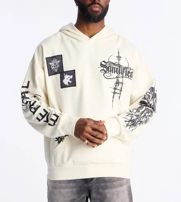 Fashion Nova Men's Sanctified Hoodie