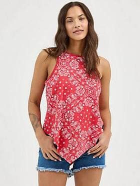 Wrangler Women's Bandana Print Tank