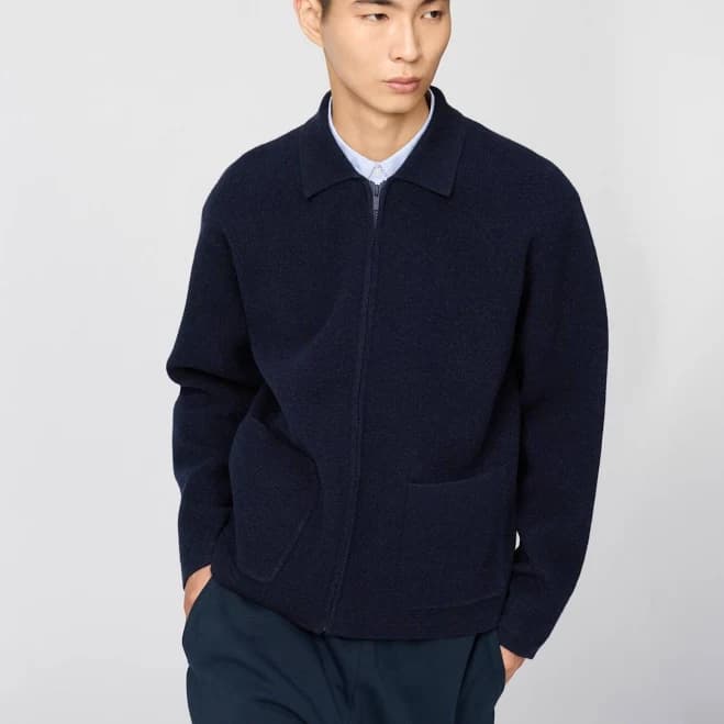 UNIQLO Knitted Full-Zip Jacket