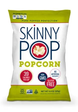 Skinny Pop Original Popcorn, 4.4 oz.