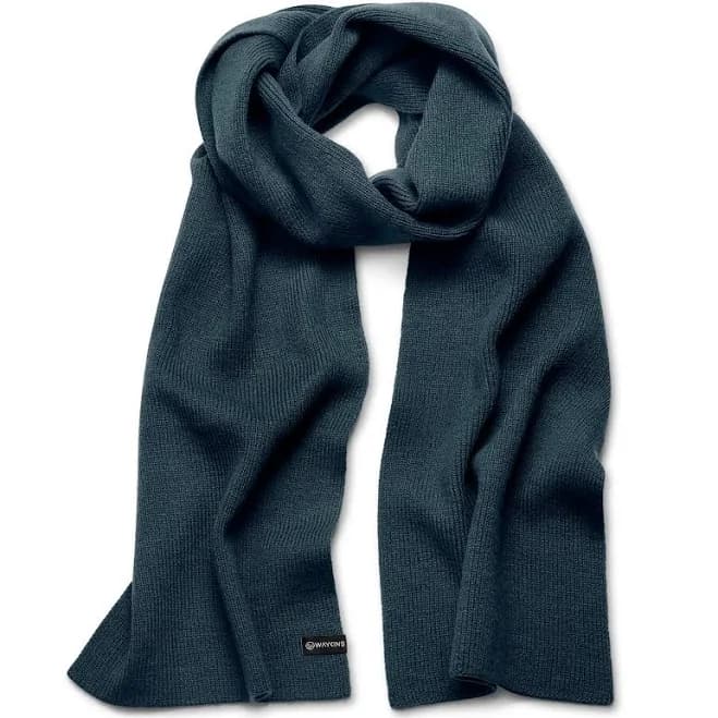 Baltic Men's Fine Knitted Acrylic Scarf