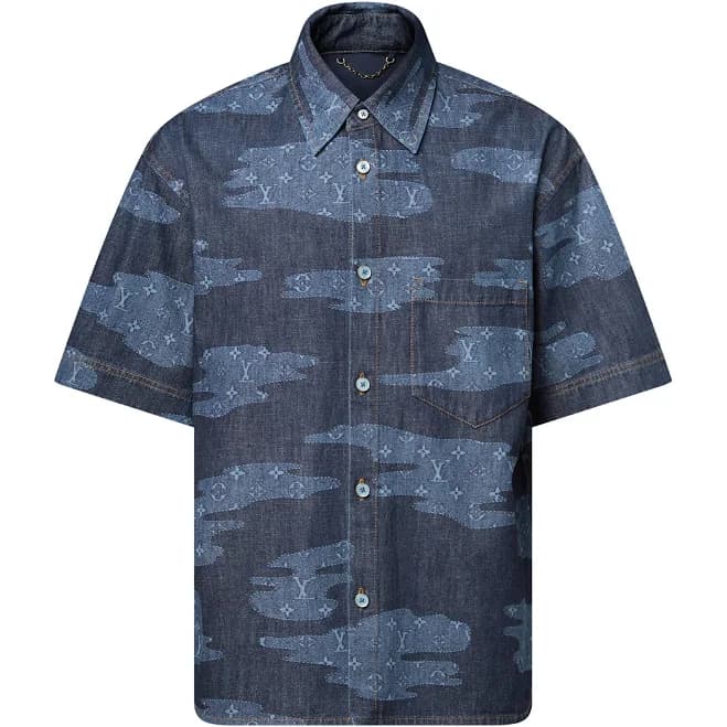 Louis Vuitton Monogram Chambray Shirt