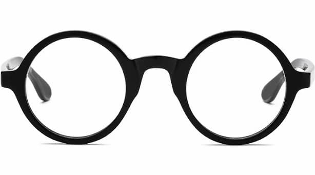 Mirabel Round Prescription Eyeglasses for Women, Black