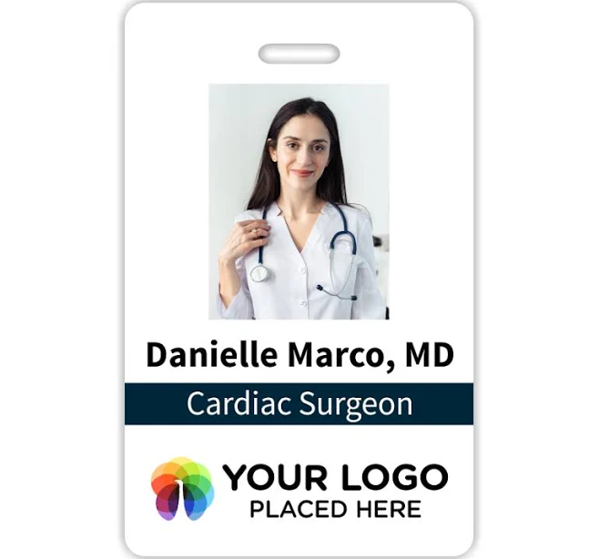 Photo ID Badge with Logo