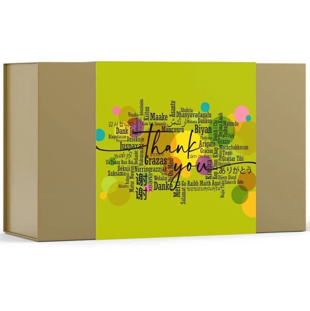Lindt Custom Lindor Pick and Mix 100-pc Thank You Box