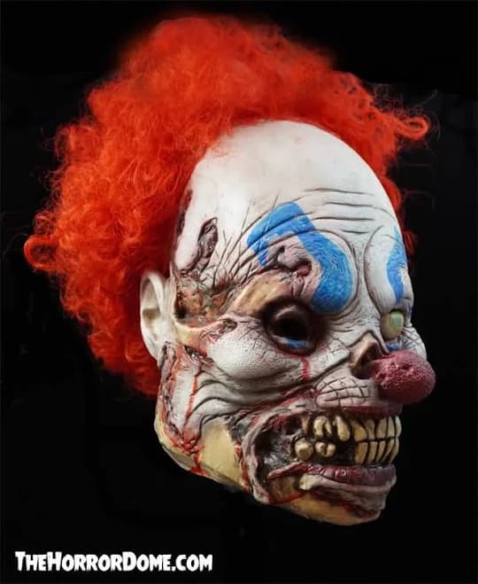 The Horror Dome Damien Comfort-Fit Psychopath Clown Mask