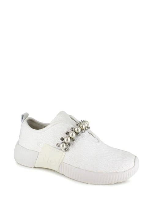 National Comfort Kenzey Embellished Suede Slip-On Sneaker