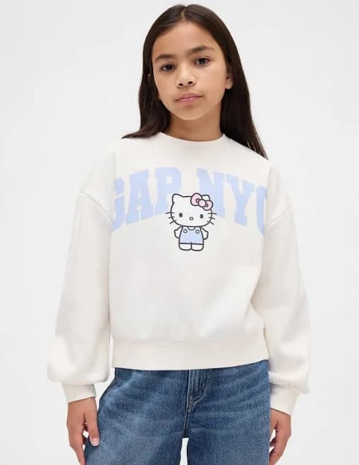 Gap Girls Vintagesoft Hello Kitty Sweatshirt