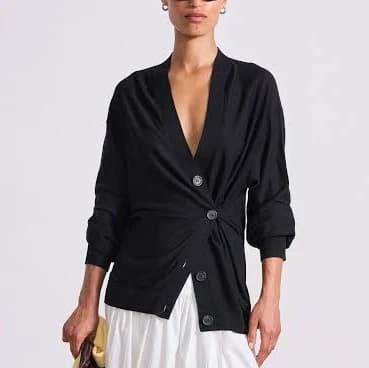 Drippy Tissue Cardigan
