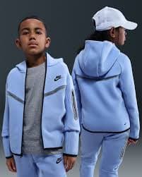 Nike Sportswear Tech Fleece Older Kids' Full-Zip Hoodie with Reflective Design Accents. Nike BG