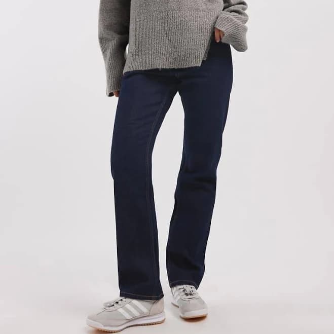 ASOS High Waist Slim Straight Jeans