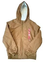 Lee Men's Heavyweight Workwear Canvas Sherpa Lined Duck Canvas Bomber Jacket