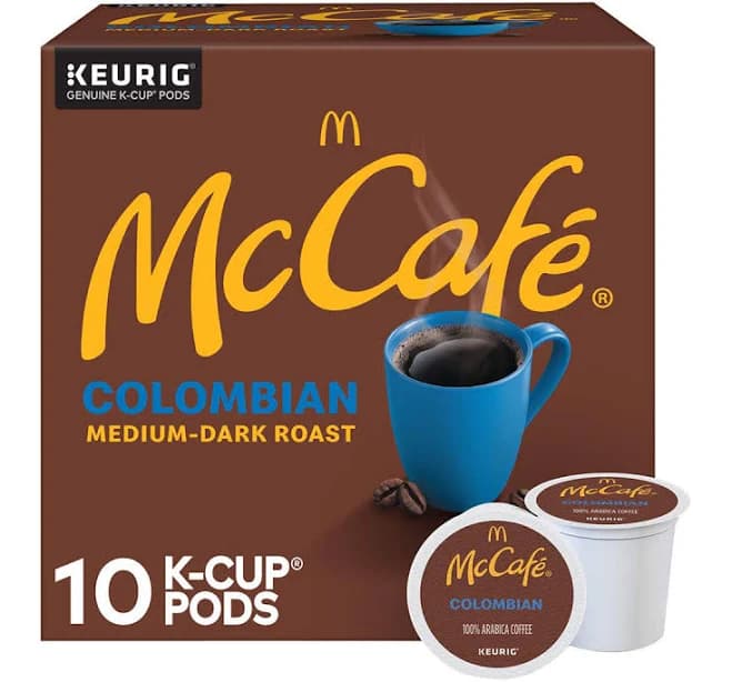 McCafe Colombian Coffee K-Cup Pods