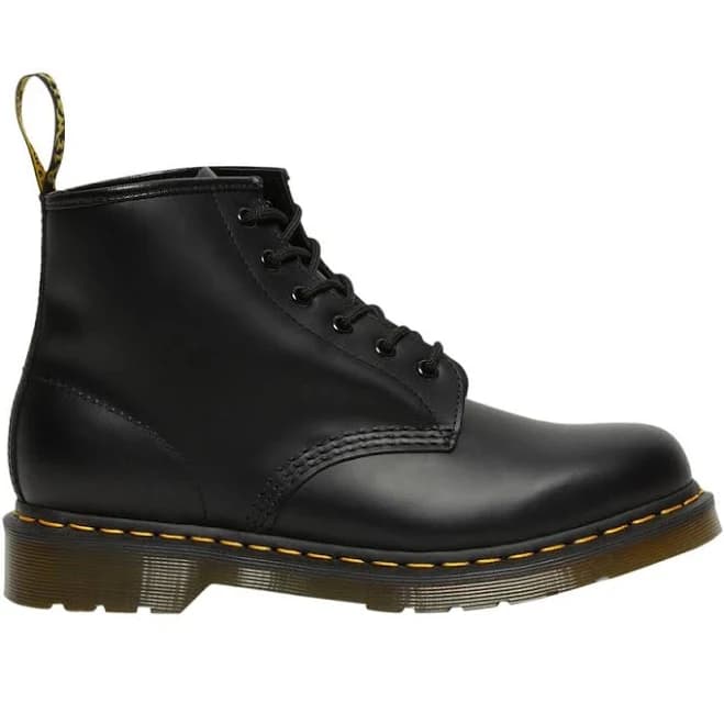 Dr. Martens 101 Yellow Stitch Ankle Boot 'Black' | Men's Size 6