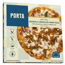 Porta Brick Oven Sausage & Caramelized Onion Pizza