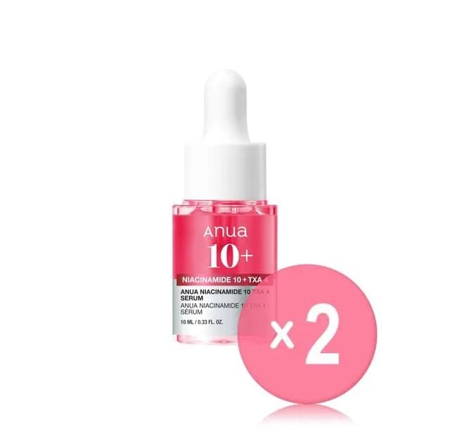 Anua Niacinamide 10 TXA 4 Serum Mini 2pcs Bundle Set 10ml X 2 Pcs