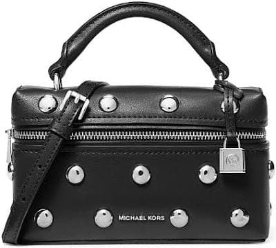 MICHAEL Michael Kors Jana Studded Leather Crossbody Bag