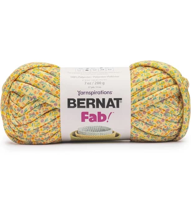 Bernat Fab #7 Jumbo Printed Polyester Tube Yarn
