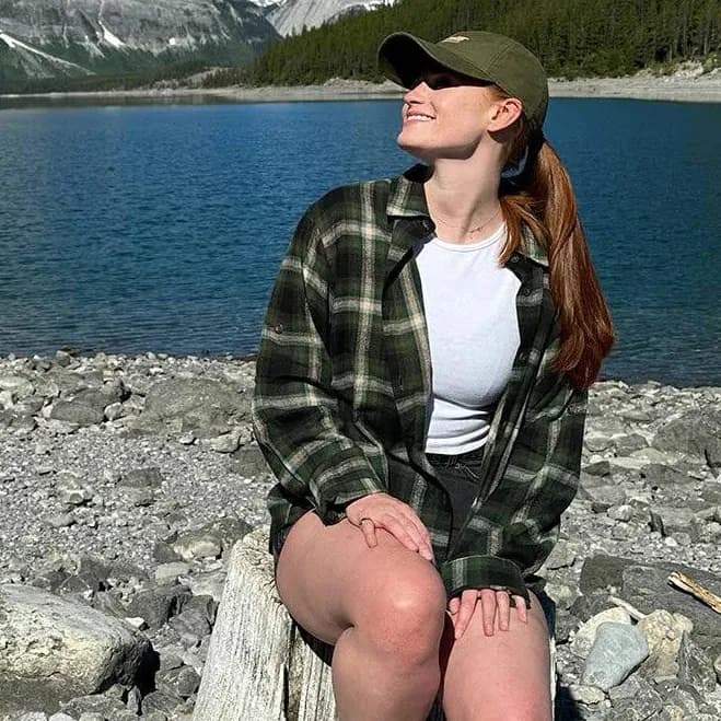 Women's Roll Up Sleeve Flannel Shirt