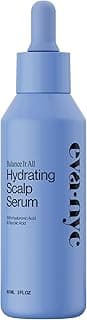 Eva NYC Hydrating Scalp Treatment Serum - Hyaluronic Acid + Glycolic Acid - Lightweight, Fast Absorbing - Reduce Dryness + Restore - For Dry Scalp - Jasmine Scent -Travel Size 2 fl oz