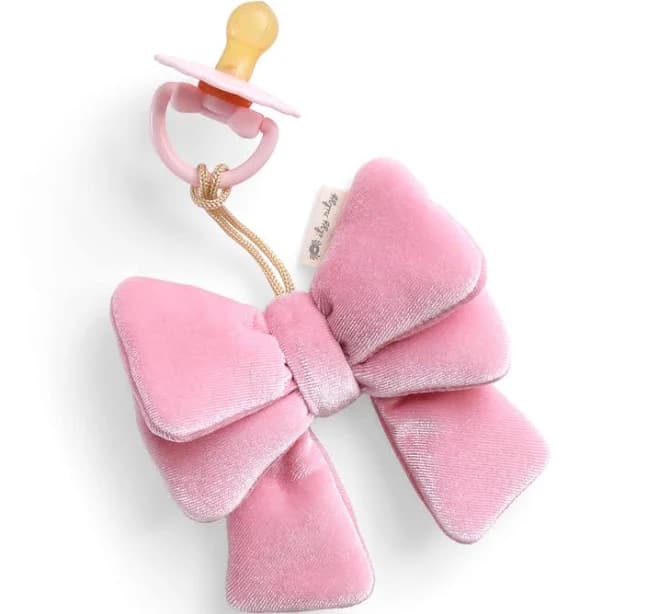 Itzy Ritzy Bitzy Pal Natural Rubber Pacifier and Lovey