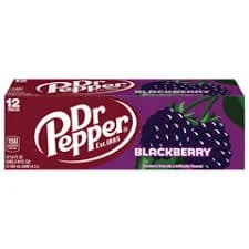 Dr Pepper Blackberry Soda, 12 - 12 fl oz (355 ml) cans [144 fl oz (4.3 l)]