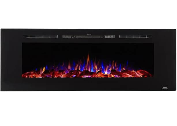 Touchstone Sideline 60" Recessed Electric Fireplace