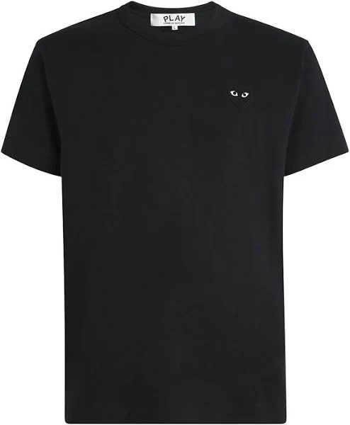 Comme Des Garçons Play Heart Logo T-Shirt - Black - M