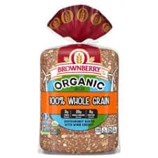 Organic 100% Whole Grain Brownberry Bread