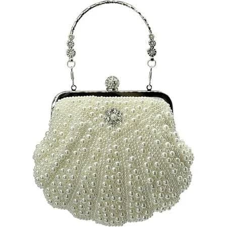 Pearl Clutch Handbag